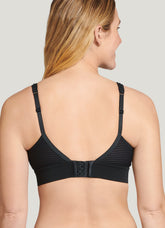 Supersoft Modal V-Neck Molded Cup Bra Black
